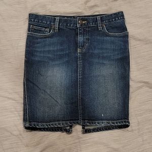 Abercrombie & Fitch denim skirt